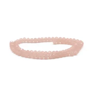 Cristaux en verre à facettes de 6 mm pour bijoux A128 peonia