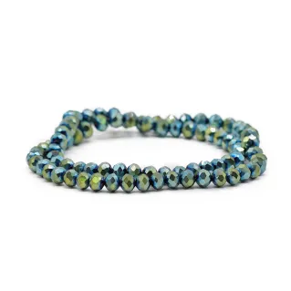Cristaux en verre à facettes de 6 mm pour bijoux A228 tempesta