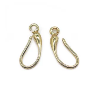 Monachelle Ampolla sans nickel pour boucles d'oreilles et bijoux Oro