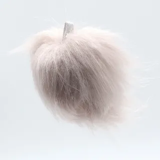 Faux Fur Pom Pom for Clothing and Accessory Applications Cipria