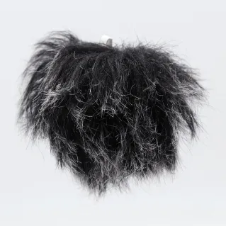 Pompom en fausse fourrure pour applications sur vetements et accessoires Istrice