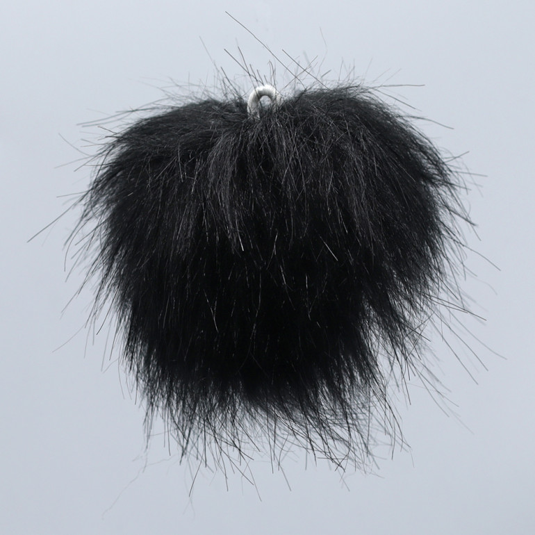 Pompom-8cm-Black