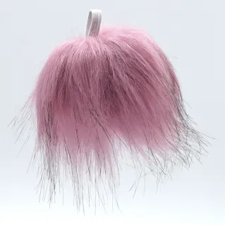 Faux Fur Pom Pom for Clothing and Accessory Applications Petunia
