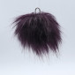 Pompon 8cm Prugna