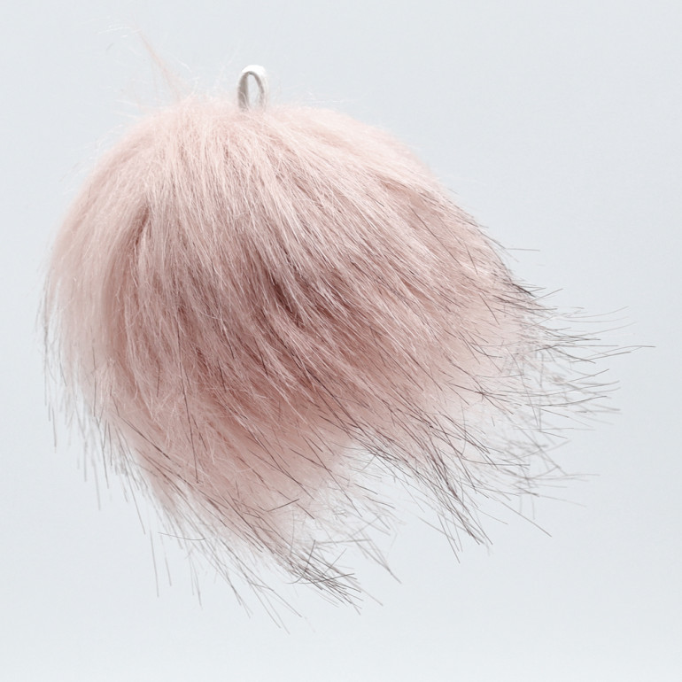 Pompon 8cm Rosa Antico