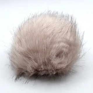 Pompon de ecopiel gigante para aplicaciones Cipria