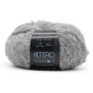 Altero mezcla alpaca perchado ovillo 50g Perla