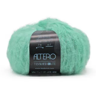 Altero mezcla alpaca perchado ovillo 50g Menta