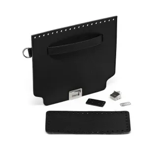 Ensemble de sac Incanto Color Match en simili cuir sacs au crochet Noir