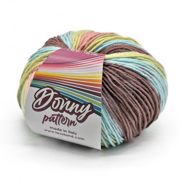 Donny Pattern coton pur dégradé pelote 50g Click