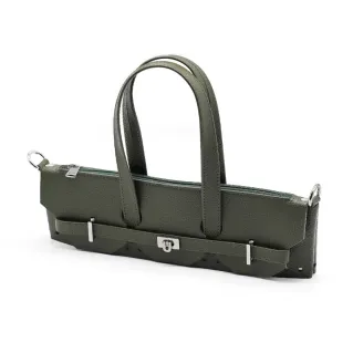 Set Kelly ecopiel color match para bolsos de ganchillo Militar