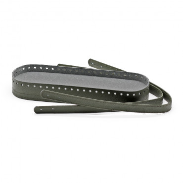 Set borsa Vivienne in ecopelle con manici Color Match Militare