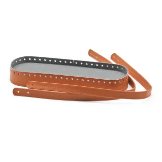 Vivienne Eco Leather Bag Set with Color Match Handles Rame