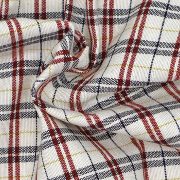 Fodera per Borse Tartan 50x70 naturale | Tessiland