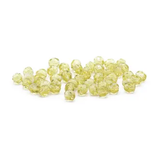 Cristaux de Bohême 6mm facettés en verre pour bijoux Giallo cedro