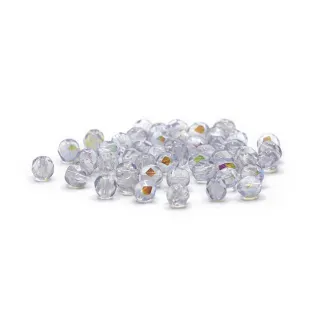 6mm Faceted Bohemian Glass Crystals for Jewelry Glicine cangiante