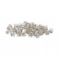 Faceted Half Crystal Beige 6mm, refined shine | Tessiland