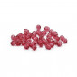 Faceted Half Crystal Pomegranate 6mm, refined shine | Tessiland
