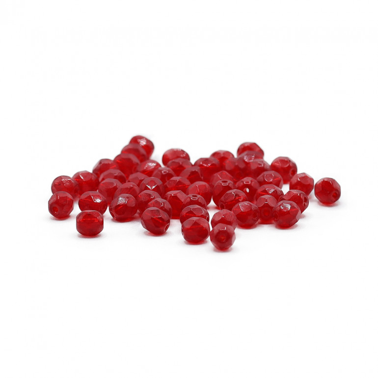 Demi-Cristal Rubis 6mm, éclat raffiné | Tessiland