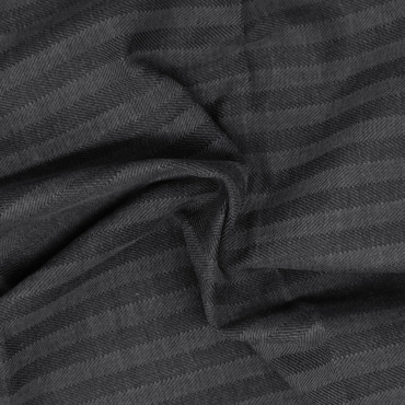 Doublure pour Sacs Chevron Anthracite 50x70 naturelle | Tessiland