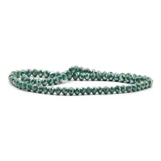 6mm Faceted Glass Crystals for Jewelry B184 giada