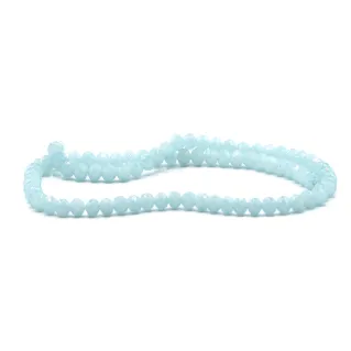 Cristaux en verre à facettes de 6 mm pour bijoux A100 celadon