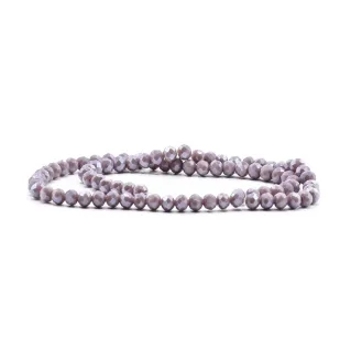 Cristaux en verre à facettes de 6 mm pour bijoux A111 lavandula