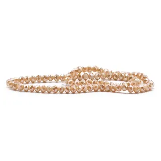 Cristaux en verre à facettes de 6 mm pour bijoux A241 avena