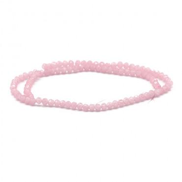 Cristalli sfaccettati in vetro 4mm per bijoux X82 baby