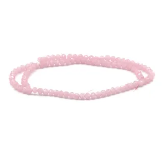 Cristaux facettés en verre de 4 mm pour bijoux X82 baby