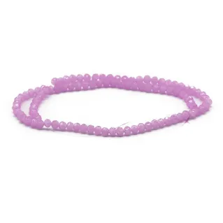 Cristaux facettés en verre de 4 mm pour bijoux X88 eliotropo