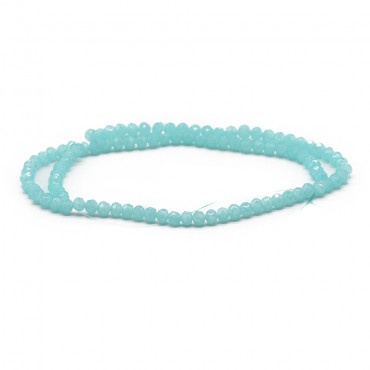 Cristaux 4 mm facettés X102 Tiffany Plein Irisé | Tessiland