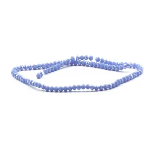 Cristaux facettés en verre de 4 mm pour bijoux A154 iris