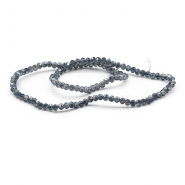Faceted Crystals 4 mm A209 Indigo Transparent Shifting| Tessiland