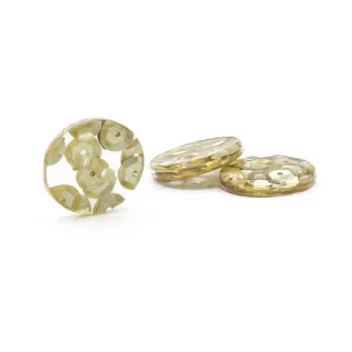 Lucea Buttons in Resin with Sequins | Tessiland