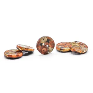 Botones Lucea con paillettes Siena
