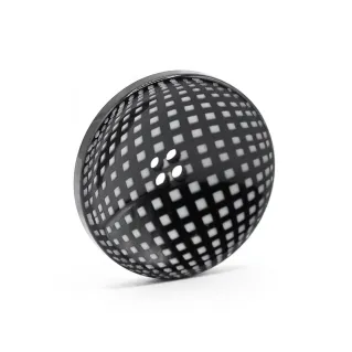 Bouton Optical design moderne Nero