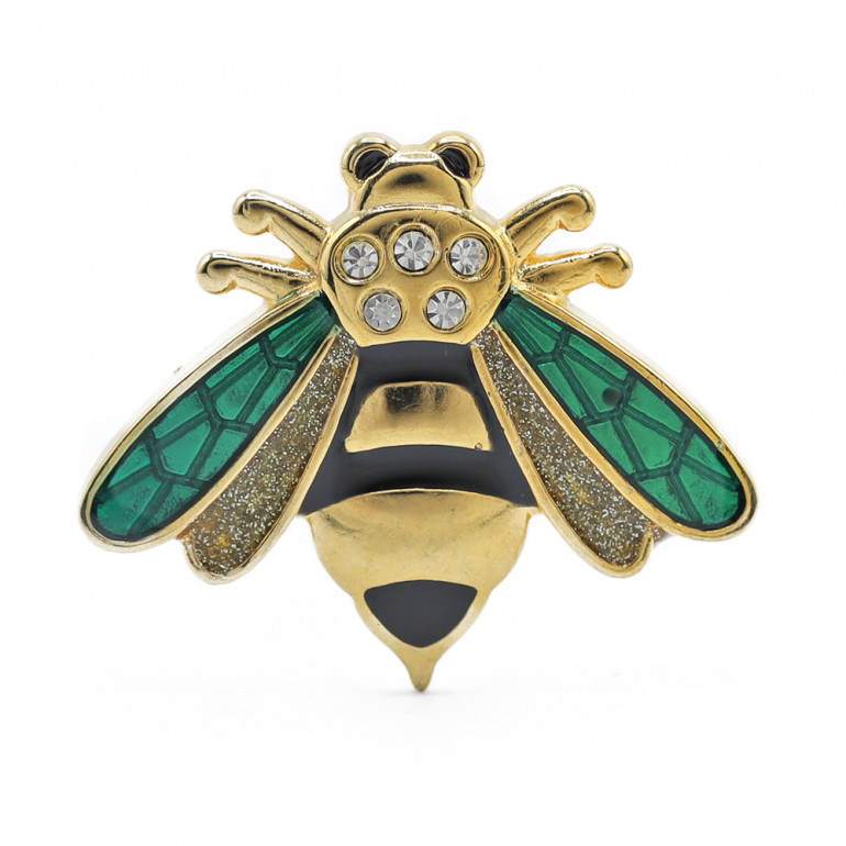 Abella Decoration 45mm jewel bee detail | Tessiland