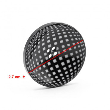 Optical Button with modern concave shape | Tessiland