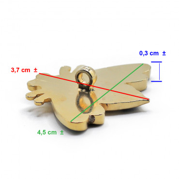 Decorazione Abella 45mm ape gioiello luminosa | Tessiland