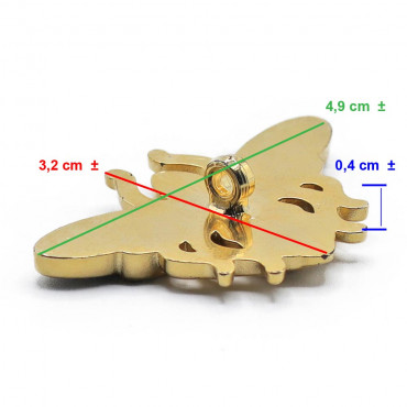 Apis Decoration 49mm rich jewel bee | Tessiland