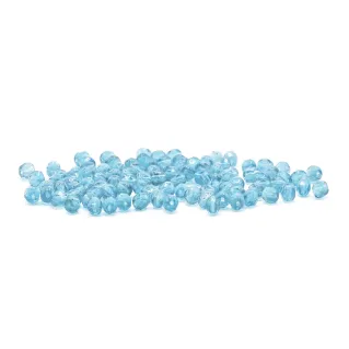 Cristaux de Bohême 4 mm facettés en verre pour bijoux Celeste