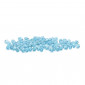 Faceted Half Crystal Sky Blue 4mm, refined shine | Tessiland