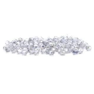 4mm Bohemian Faceted Glass Crystals for Jewelry Glicine cangiante