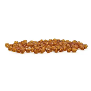 4mm Bohemian Faceted Glass Crystals for Jewelry Miele chiaro