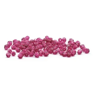 Cristaux de Bohême 4 mm facettés en verre pour bijoux Orchidea chiaro