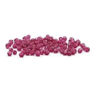 Cristaux de Bohême 4 mm facettés en verre pour bijoux Orchidea scuro