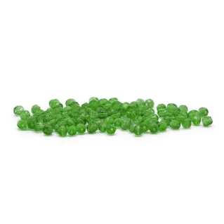 Cristaux de Bohême 4 mm facettés en verre pour bijoux Verde prato