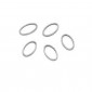 Metal Oval Shapes for Covering for Bijoux | Tessiland