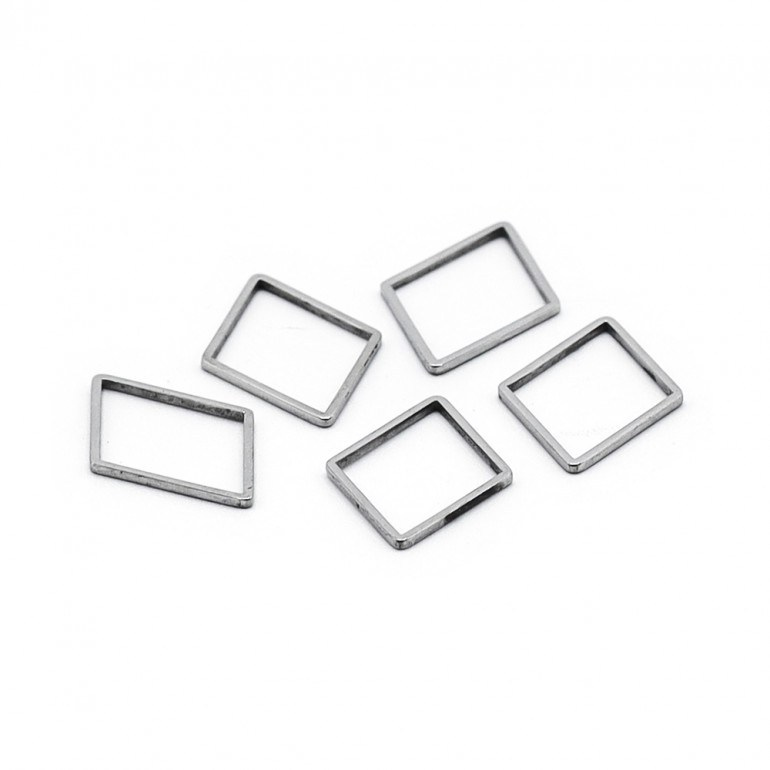 Geometric Rhombus medium Metal Shape for Jewelry | Tessiland